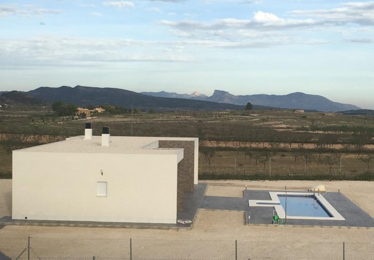 Obra nueva - Villa -
Pinoso - Camino Del Prado