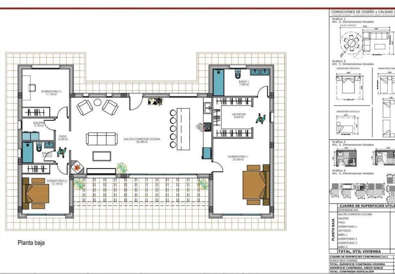 Obra nueva - Villa -
Pinoso - Camino Del Prado