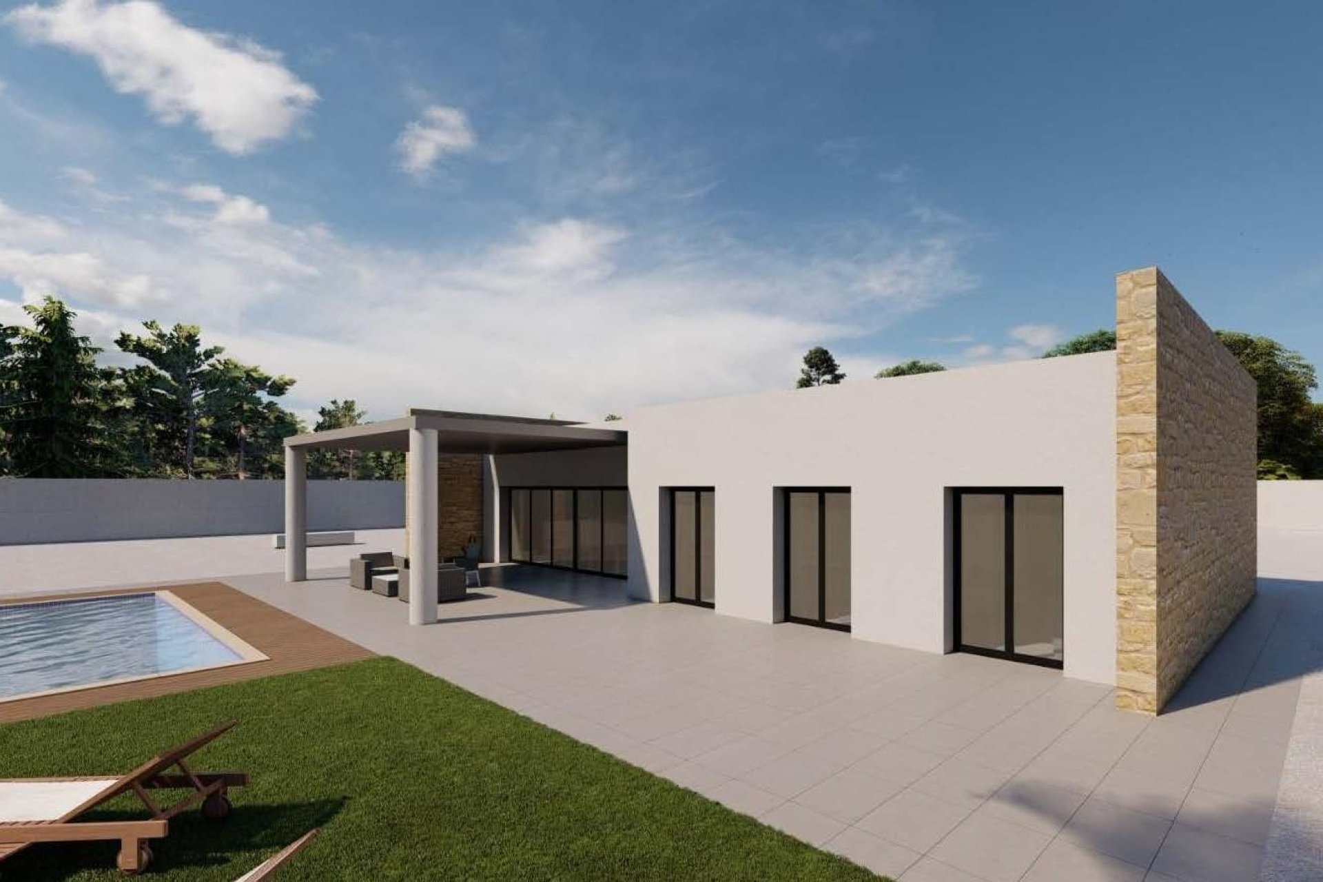 Obra nueva - Villa -
Pinoso - Campo