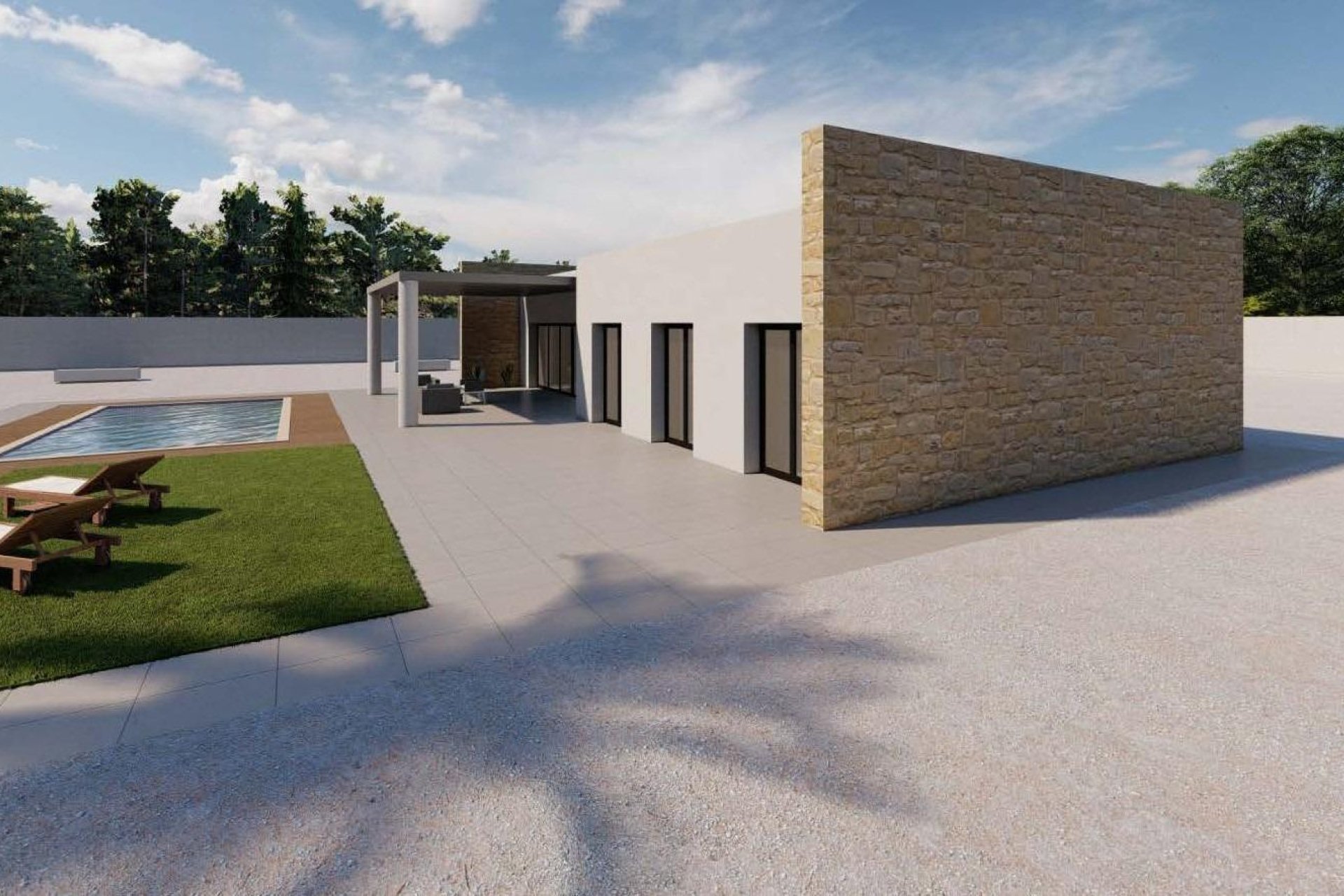 Obra nueva - Villa -
Pinoso - Campo