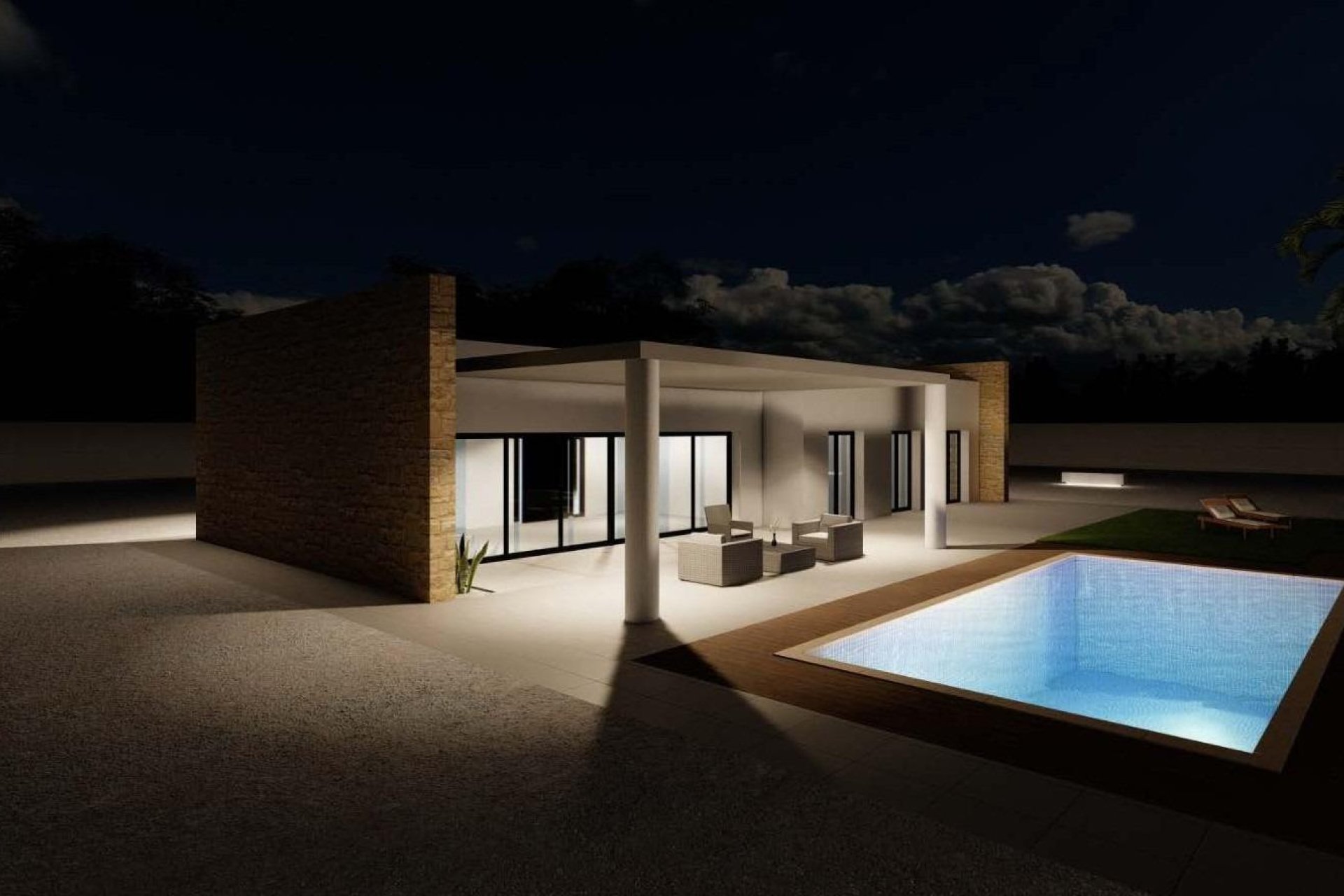 Obra nueva - Villa -
Pinoso - Campo