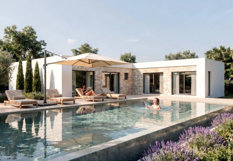 Obra nueva - Villa -
Pinoso - Casas Pastor
