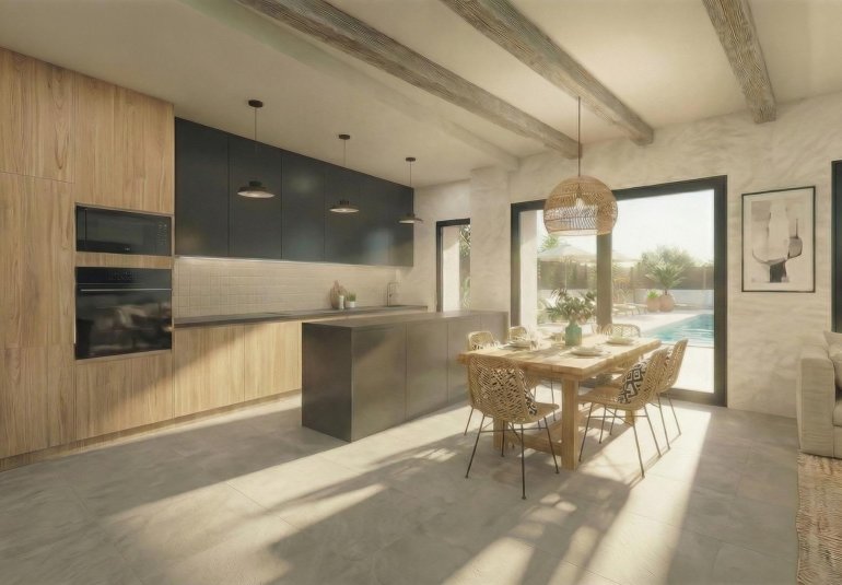 Obra nueva - Villa -
Pinoso - Casas Pastor