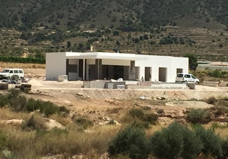 Obra nueva - Villa -
Pinoso - Casas Pastor