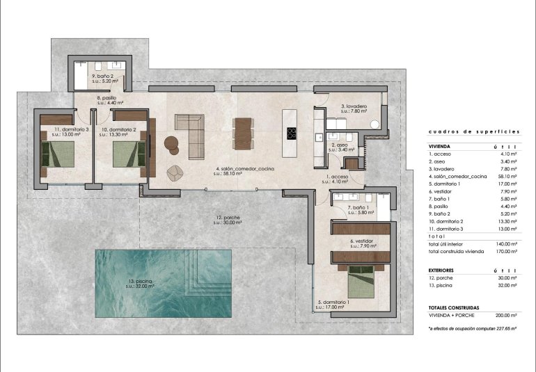 Obra nueva - Villa -
Pinoso - Lel