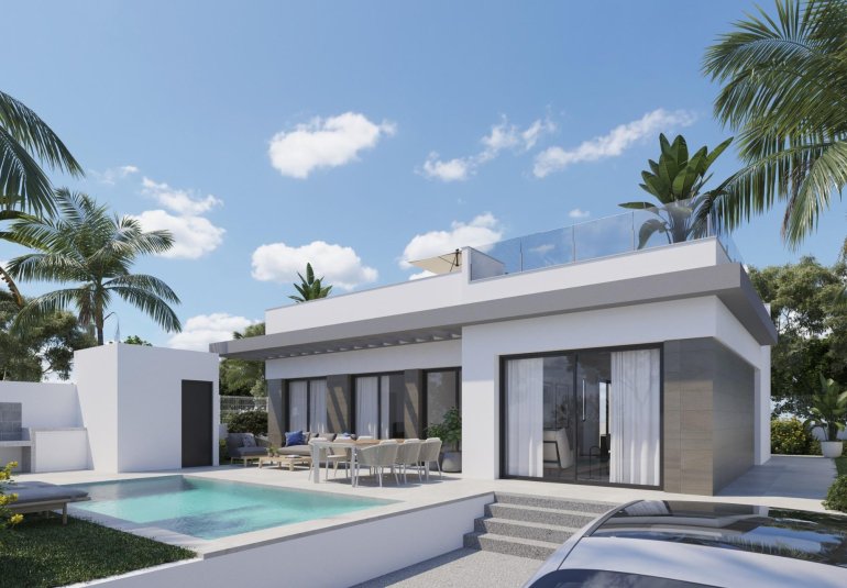 Obra nueva - Villa -
Polop - Alberca