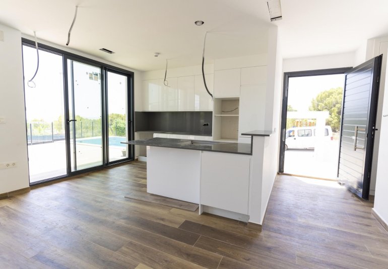 Obra nueva - Villa -
Polop - La Alberca