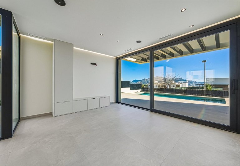 Obra nueva - Villa -
Polop - La Alberca