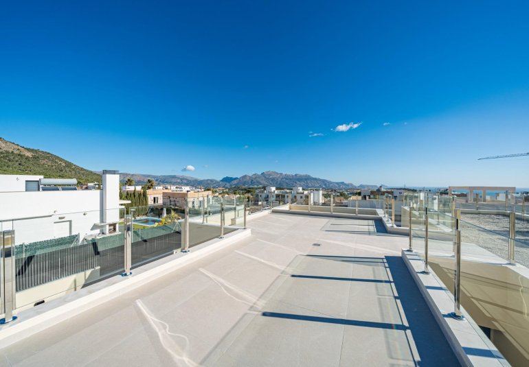 Obra nueva - Villa -
Polop - La Alberca