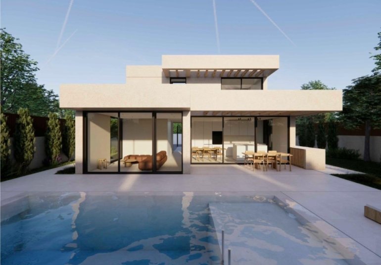 Obra nueva - Villa -
Polop - La Alberca