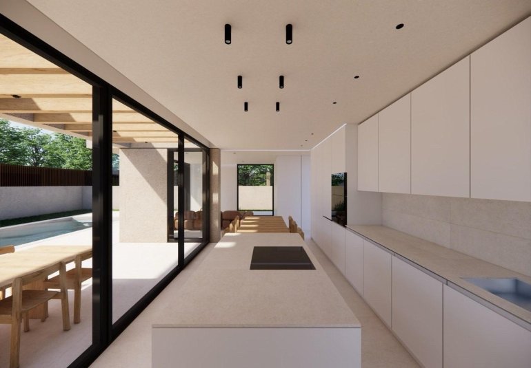 Obra nueva - Villa -
Polop - La Alberca