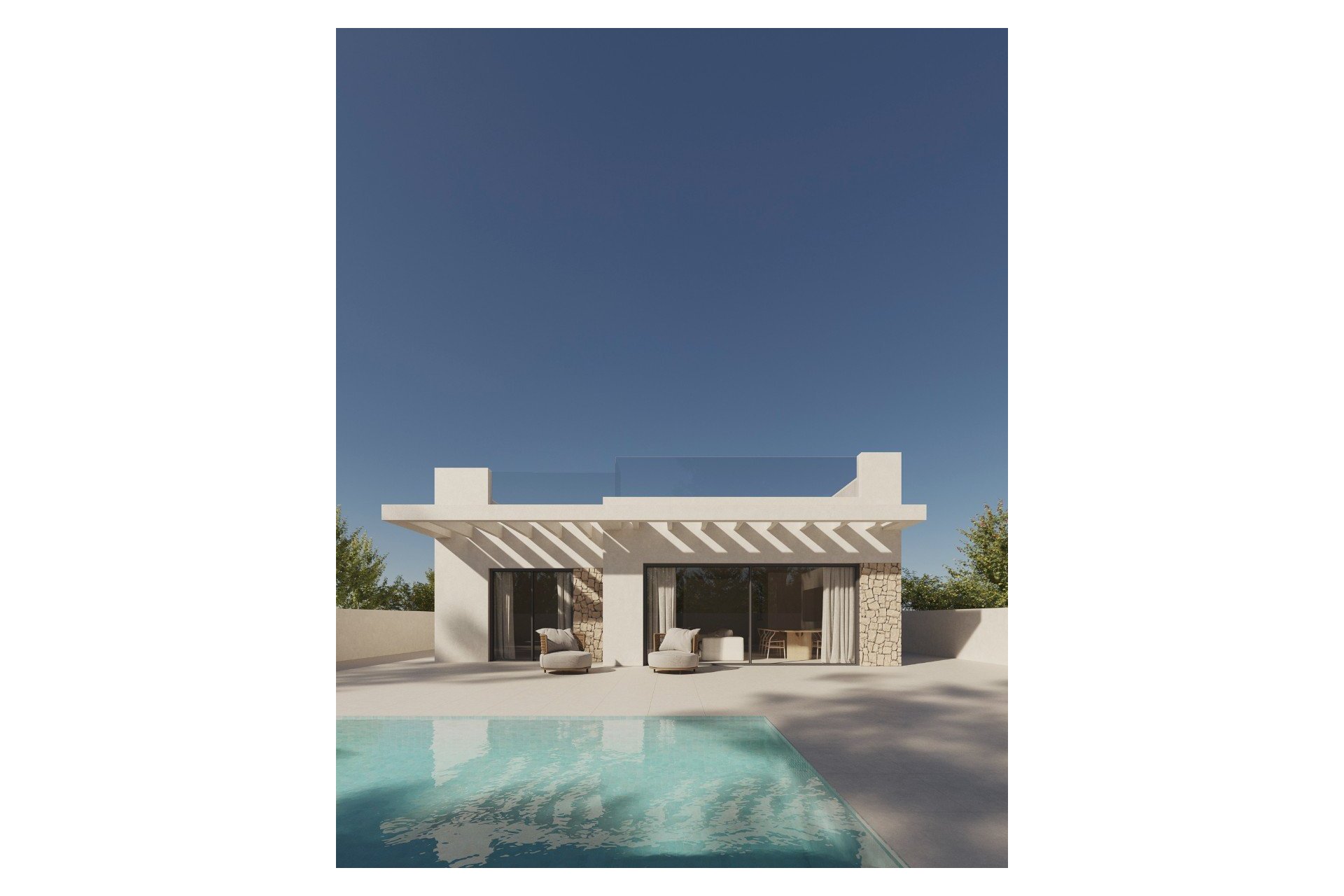 Obra nueva - Villa -
Polop - La Alberca