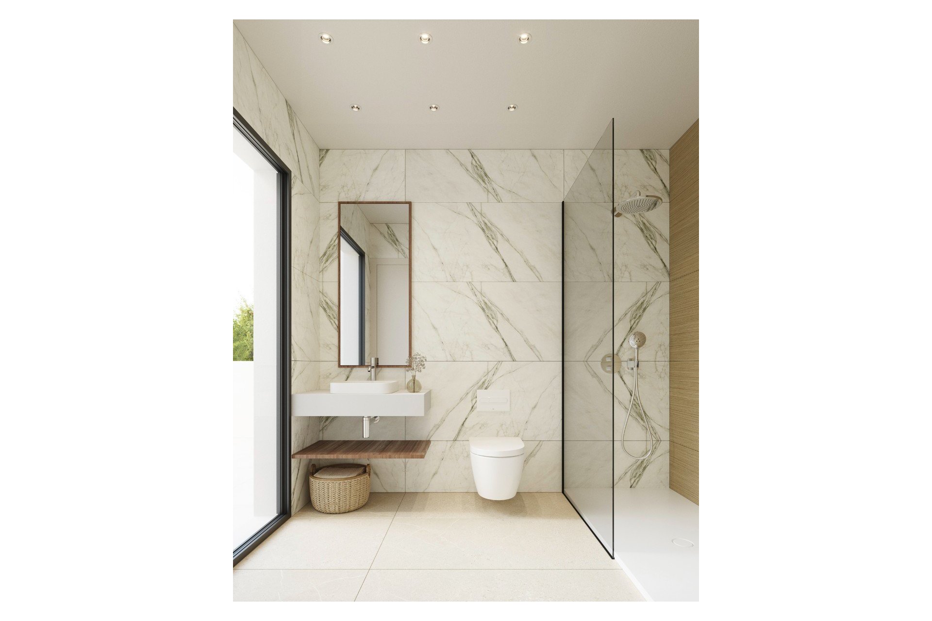 Obra nueva - Villa -
Polop - La Alberca