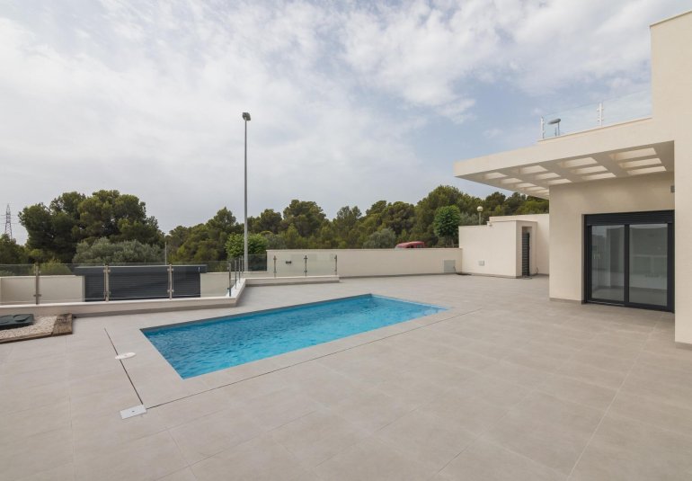 Obra nueva - Villa -
Polop - La Alberca