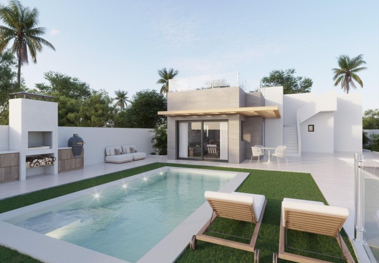 Obra nueva - Villa -
Polop - La Alberca