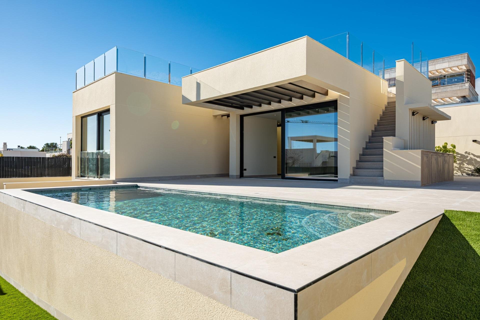 Obra nueva - Villa -
Polop - La Alberca