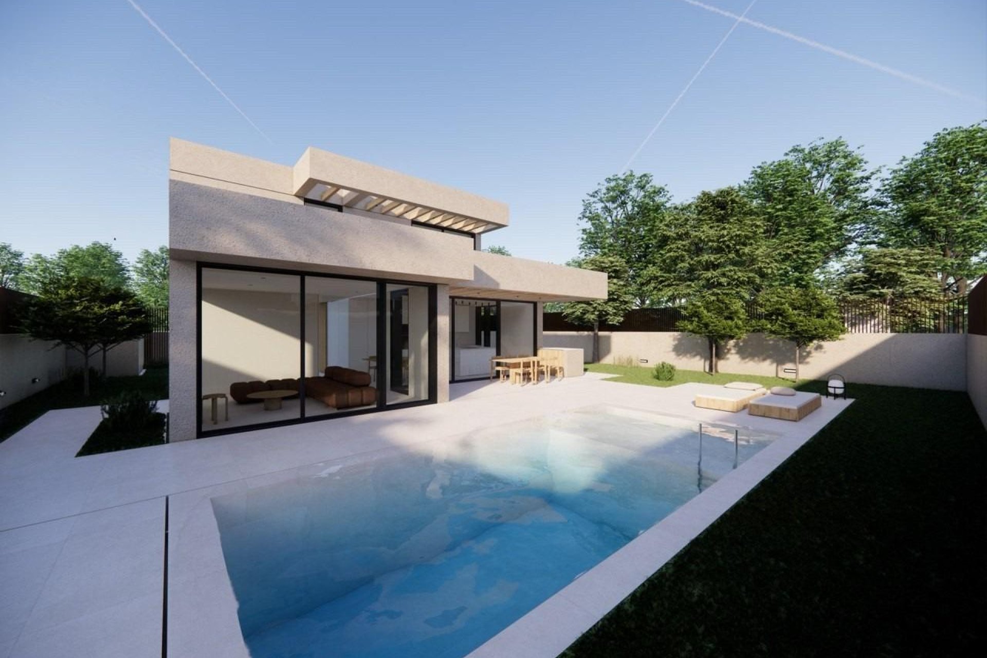 Obra nueva - Villa -
Polop - La Alberca