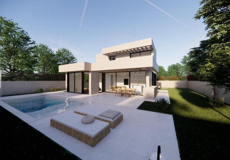 Obra nueva - Villa -
Polop - La Alberca