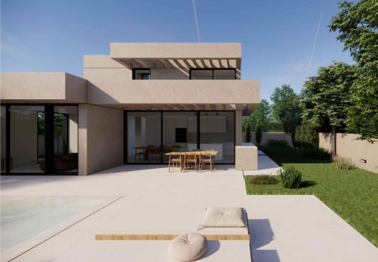 Obra nueva - Villa -
Polop - La Alberca