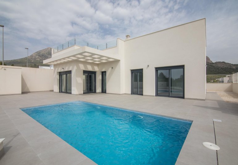 Obra nueva - Villa -
Polop - La Alberca