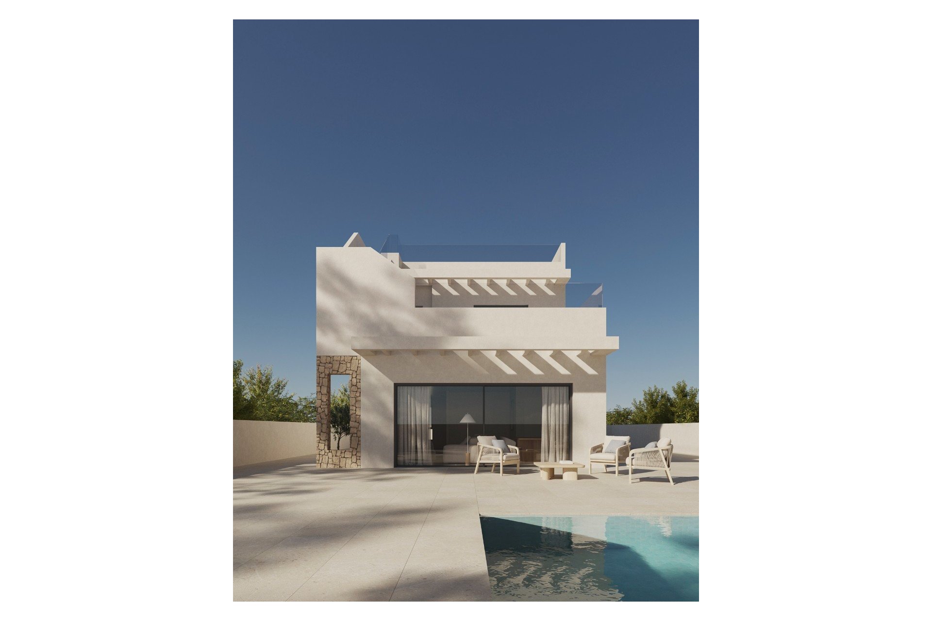 Obra nueva - Villa -
Polop - La Alberca