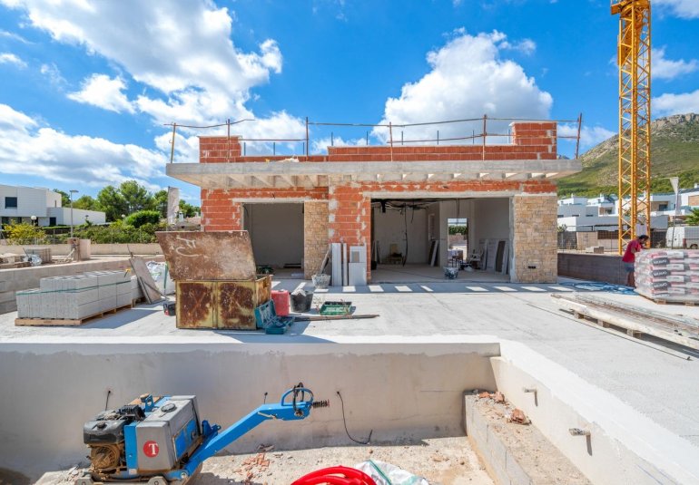 Obra nueva - Villa -
Polop - Novapolop