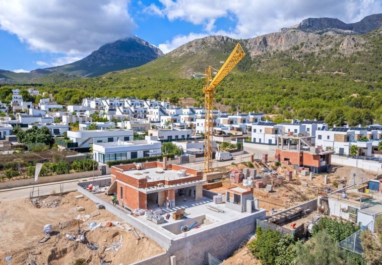 Obra nueva - Villa -
Polop - Novapolop