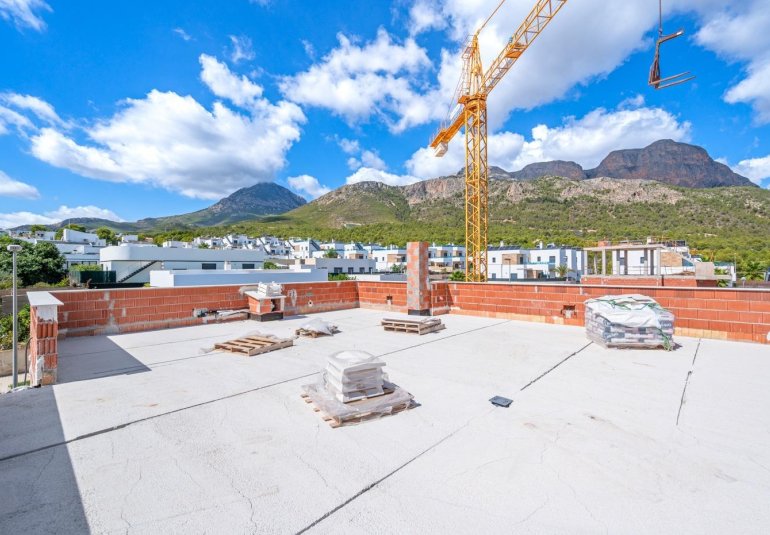 Obra nueva - Villa -
Polop - Novapolop