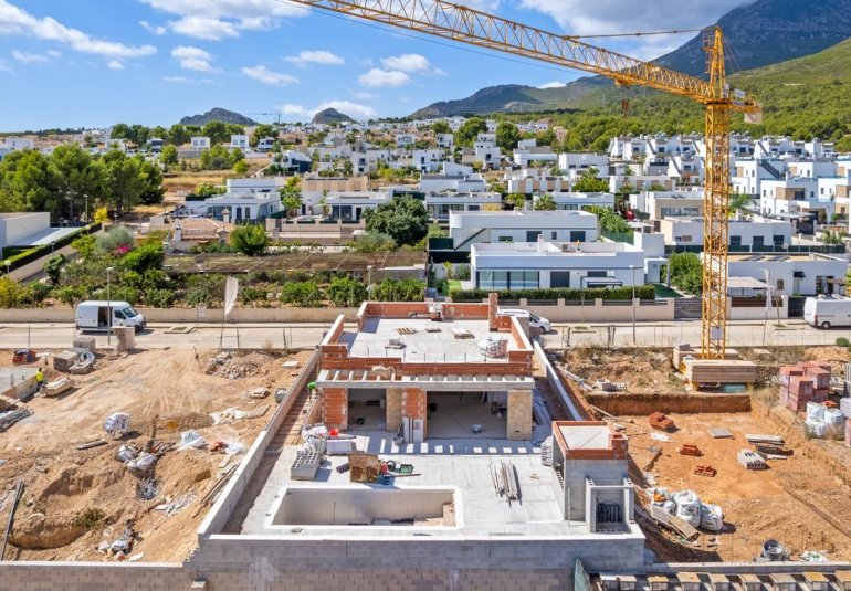 Obra nueva - Villa -
Polop - Novapolop