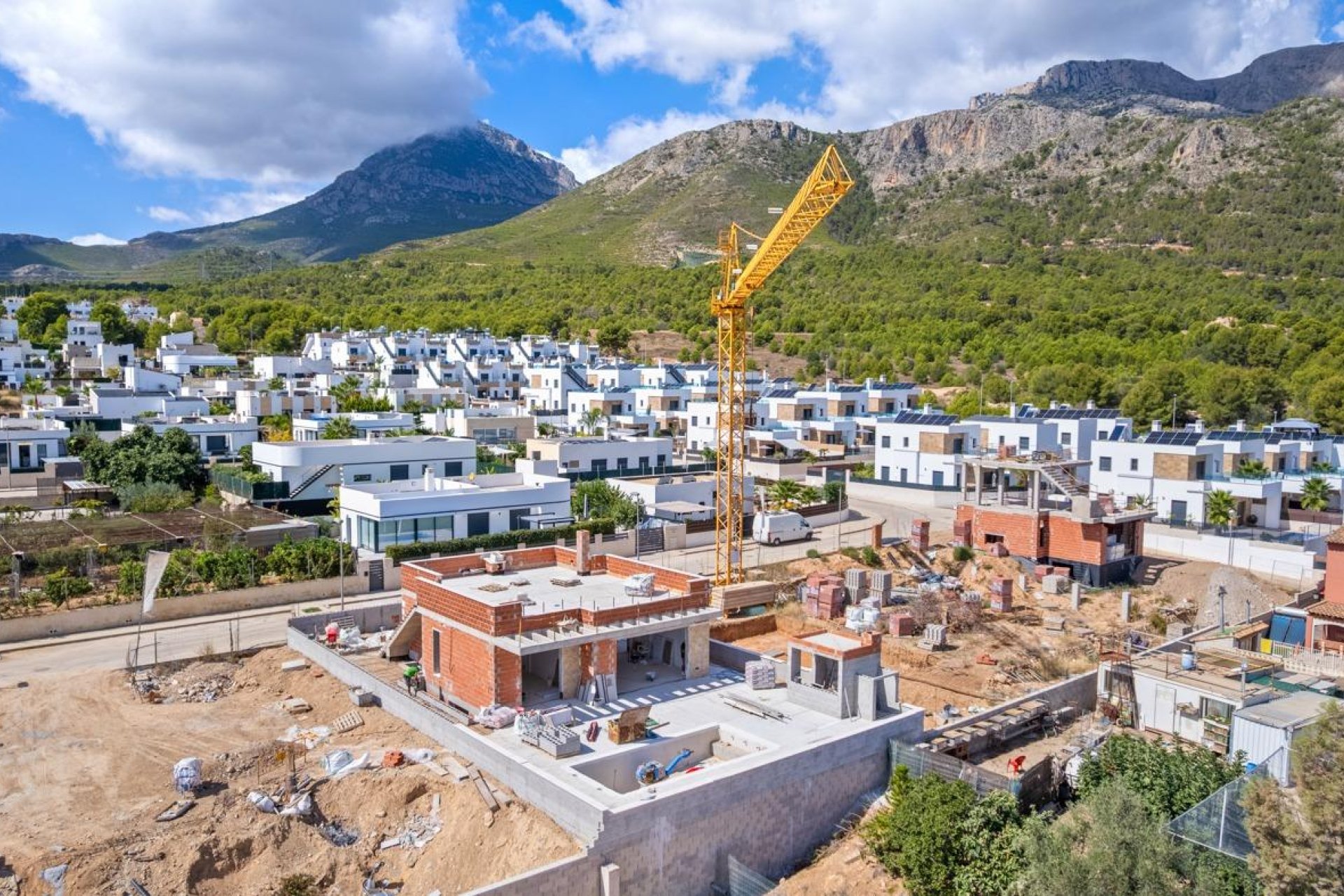 Obra nueva - Villa -
Polop - Novapolop