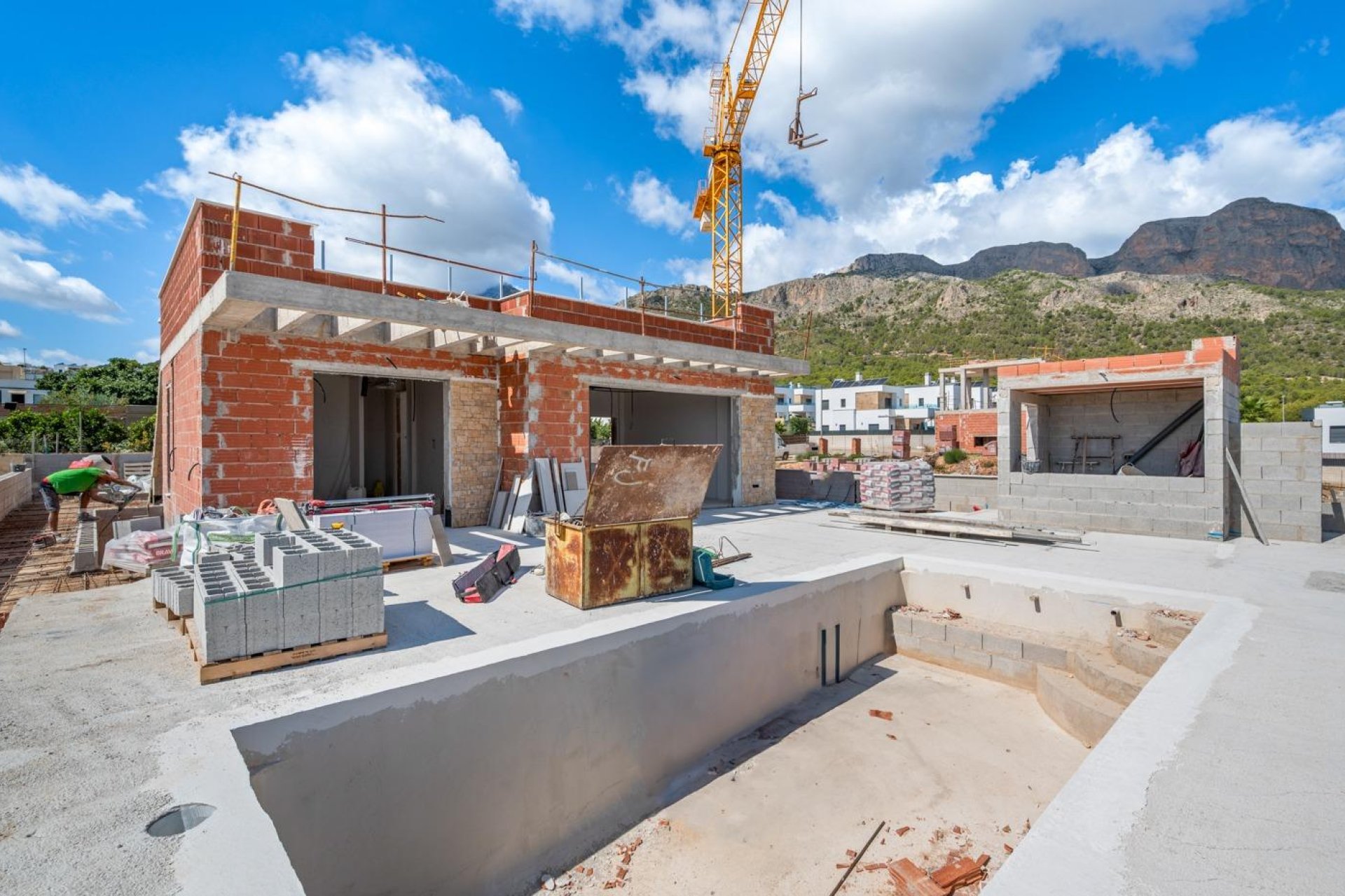 Obra nueva - Villa -
Polop - Novapolop