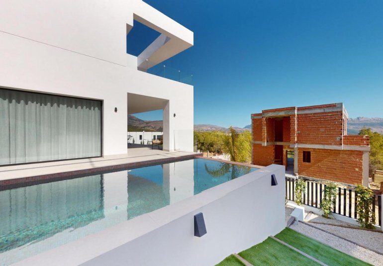 Obra nueva - Villa -
Polop - PAU 1