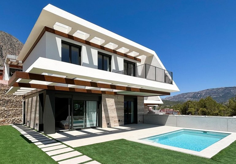 Obra nueva - Villa -
Polop - PAU 1