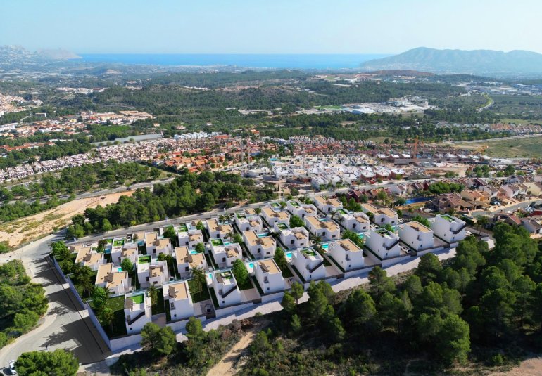 Obra nueva - Villa -
Polop - Polop Hills