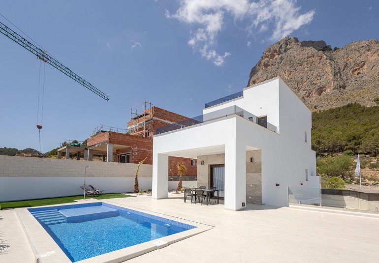 Obra nueva - Villa -
Polop - Polop Hills