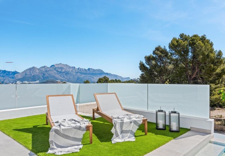 Obra nueva - Villa -
Polop - Urbanizaciones