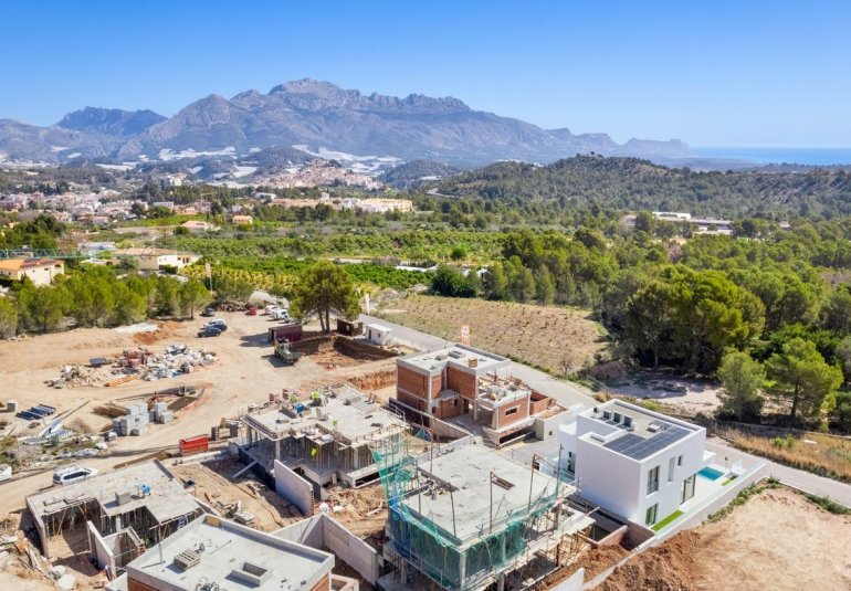 Obra nueva - Villa -
Polop - Urbanizaciones