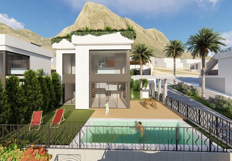 Obra nueva - Villa -
Polop - Urbanizaciones