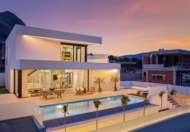 Obra nueva - Villa -
Polop - Urbanizaciones