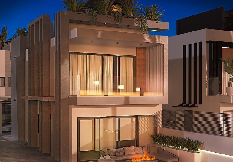 Obra nueva - Villa -
Puerto de mazarron - El Alamillo