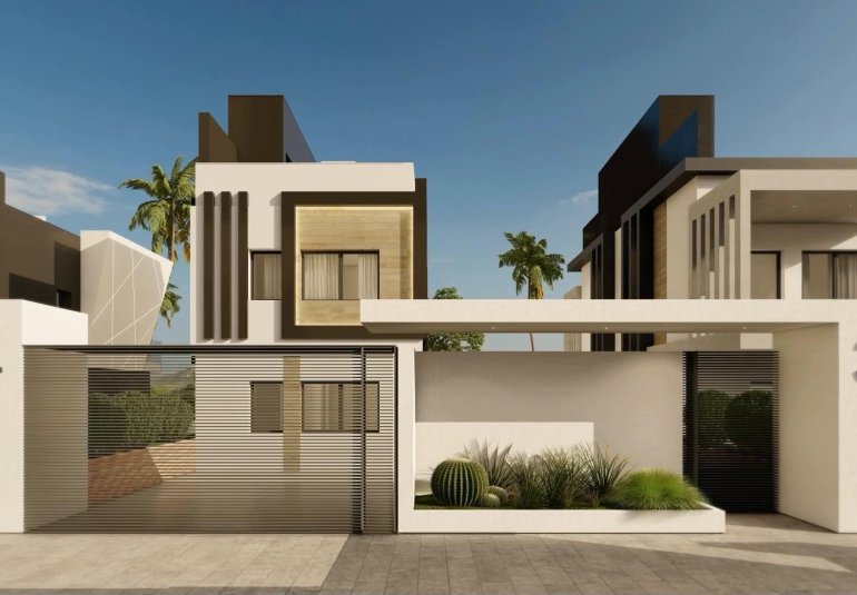 Obra nueva - Villa -
Puerto de mazarron - El Alamillo