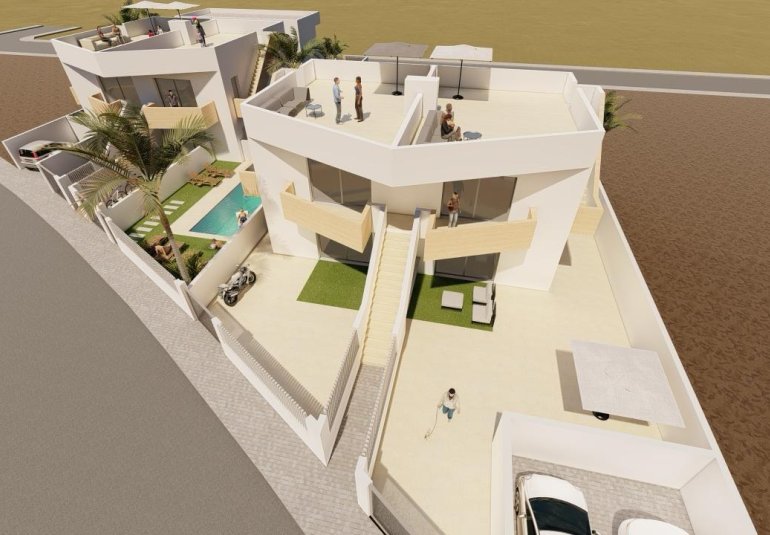 Obra nueva - Villa -
Puerto de mazarron - Mar De Plata