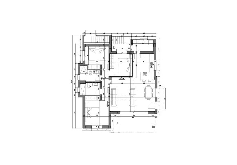 Obra nueva - Villa -
Rafal - polideportivo