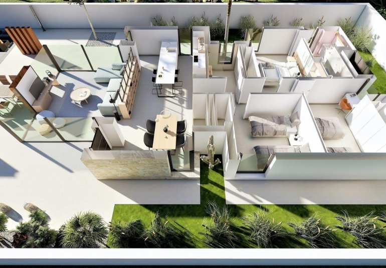 Obra nueva - Villa -
San Fulgencio - El Oasis