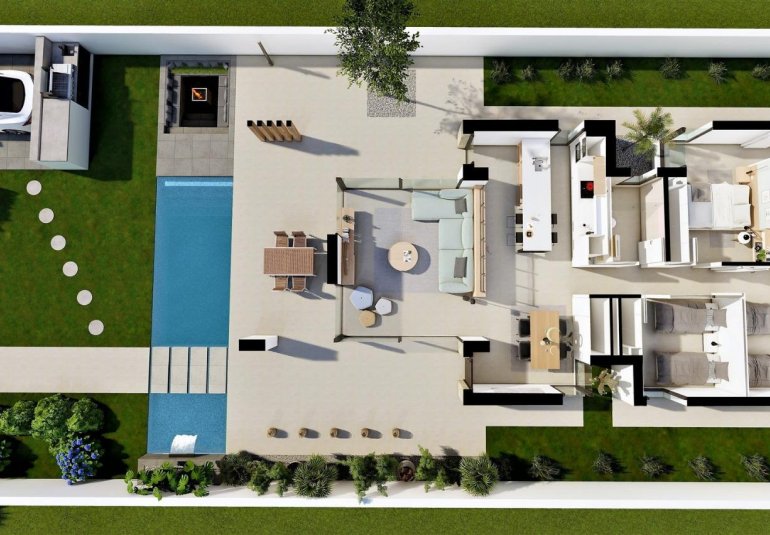 Obra nueva - Villa -
San Fulgencio - El Oasis