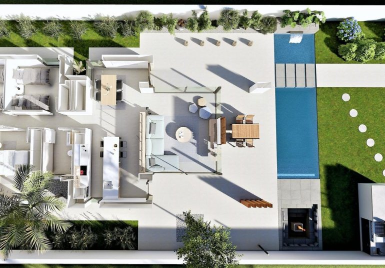 Obra nueva - Villa -
San Fulgencio - El Oasis