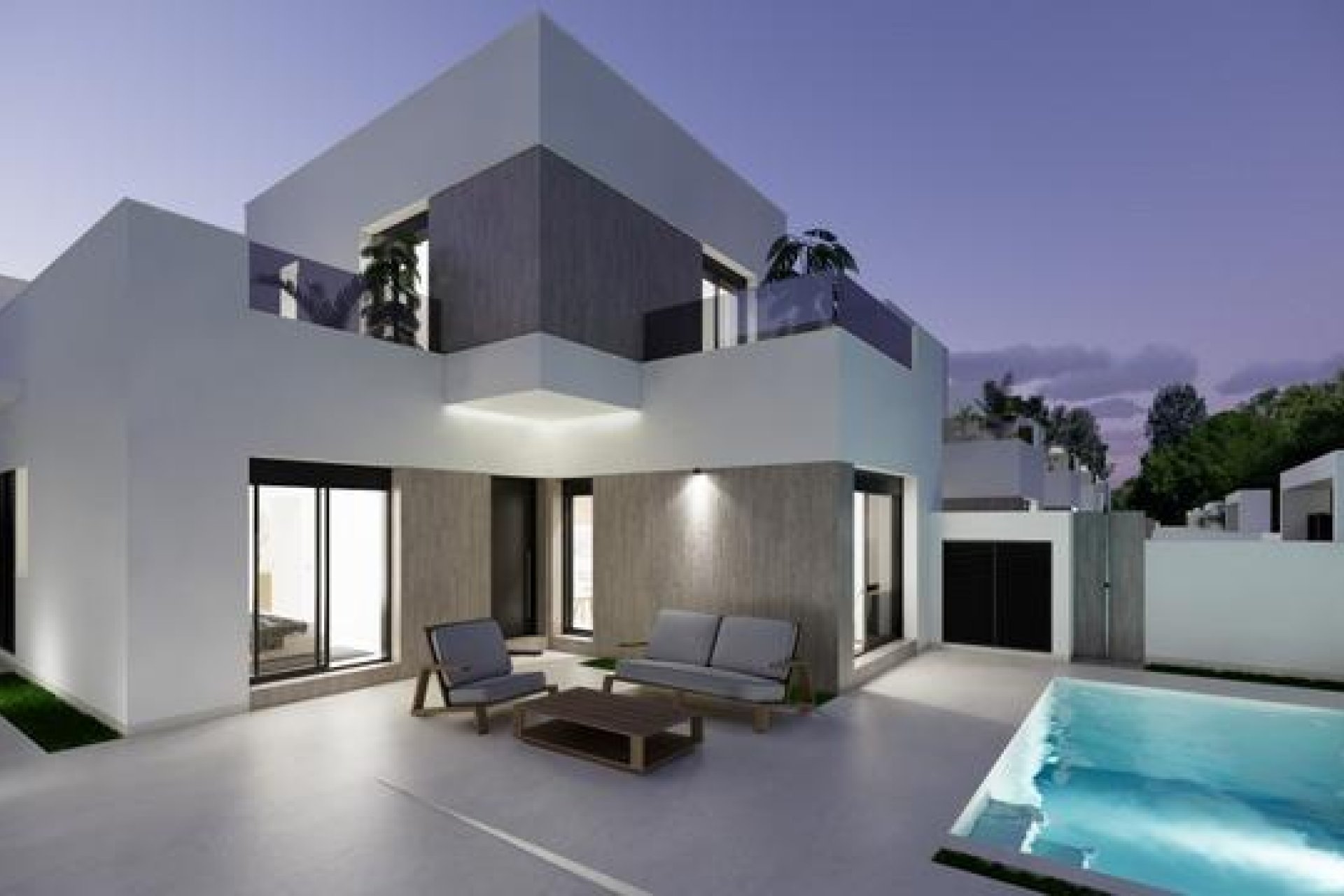 Obra nueva - Villa -
San Fulgencio - Polideportivo