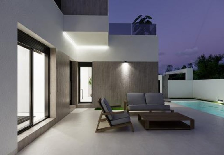 Obra nueva - Villa -
San Fulgencio - Polideportivo