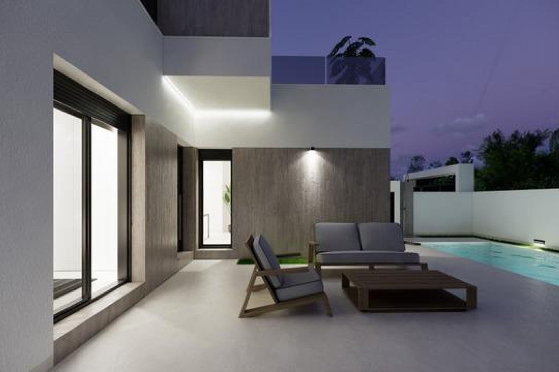 Obra nueva - Villa -
San Fulgencio - Polideportivo