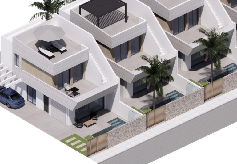Obra nueva - Villa -
San Javier - Parque de los leones